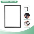 thumbnail image 2 of 2-Pack Dried Flower Frame, 8 x 12 Inch Double Acrylic Wooden Dried Flower Photo Floating Frame [Black], 2 of 7