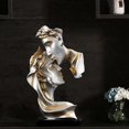 thumbnail image 3 of GROWTH TANK Couples Figurine Romantic Models Creative Lovers Bedside Figure for Home Decor Gray, 3 of 9