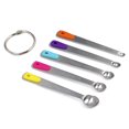 thumbnail image 4 of 5 Stainless Steel Baking Powder Measuring Spoons Pepper Flour Teaspoons with Clear Graduations Kitchen Gadget Home Supplies, 4 of 9