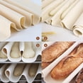 thumbnail image 2 of Binwennn Perforated Silicone Baking Mat Couche And Proofing Cloth Linen For Bread Dough Baking Shaping Tool For Baguettes, Loaves, 2 of 8