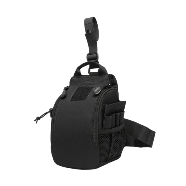 Esquirla First Aid Waist Bag Comfortable Medical Storage Pouch for Office Sports Home black