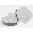 thumbnail image 4 of Inkdotpot Silver Foil Paper Hang Tag Happy Birthday Favor Tag 100 Pieces, 4 of 6