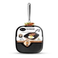 thumbnail image 4 of Gotham Steel Cast Textured Nonstick 10.5” Aluminum Griddle Pan, Lightweight and Dishwasher Safe, 4 of 5
