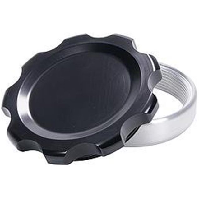 Allstar Performance ALL36175 Filler Cap with Weld-In Steel Bung - Black, Large