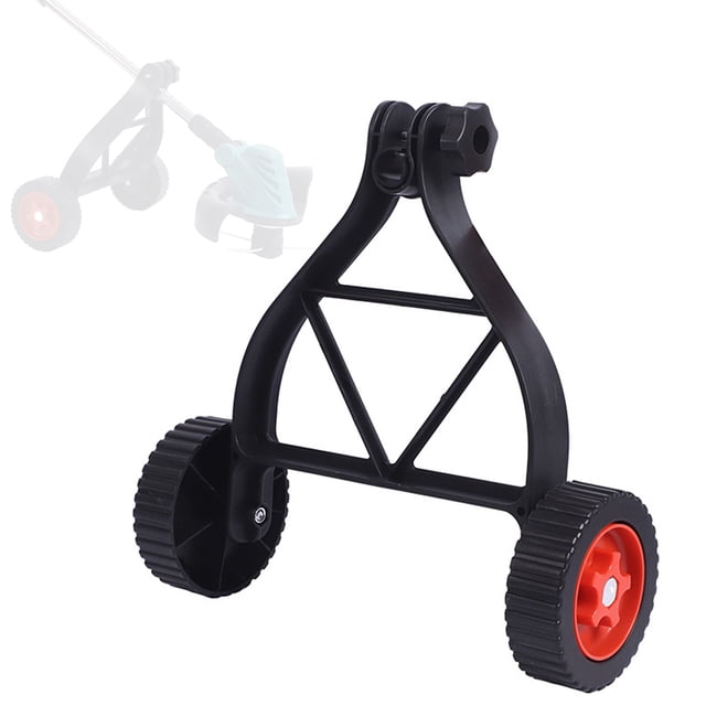 Wheel Universal String Trimmer Auxiliary Wheel Practical Cordless Grass Mowing Machine Accessory 25-28mm Adjustable Grass Cutter Support Wheel