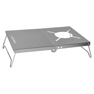 Lixada Outdoor Foldable Aluminum Alloy Table Portable Camping Table for Picnic Beach Outdoor Indoor
