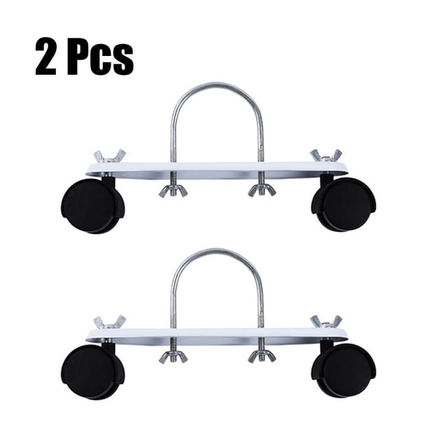 2x Oil Ting Hydroelectric Radiator Electric heater Special Mobile Pulley Bracket