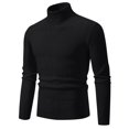 thumbnail image 1 of EGNMCR Pull Col Rond pour Hommes, Pull pour Hommes Mode Décontractée d'Hiver pour Hommes Design Uni Manches Longues Col Rond Haut Men Sweater, 1 of 8