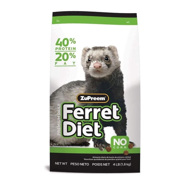 Zupreem Premium Ferret Diet Food 4 lb Bag