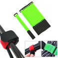 thumbnail image 3 of 10 Pieces Fishing Rod Straps , Reusable Fishing Rod Belts Ties Stretchy Elastic Light Green, 3 of 8