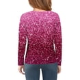 thumbnail image 4 of WRKEKC Chemises à Manches Longues pour Filles, T-Shirts à Manches Longues pour Filles, Chemises à Manches Longues à Imprimés pour Filles Jolis Chandails Ras du Cou Blouses Habillées Décontractées Vêtements, 4 of 6