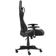 thumbnail image 3 of Fauteuil Gaming Violet, Noir/Blanc, 3 of 6