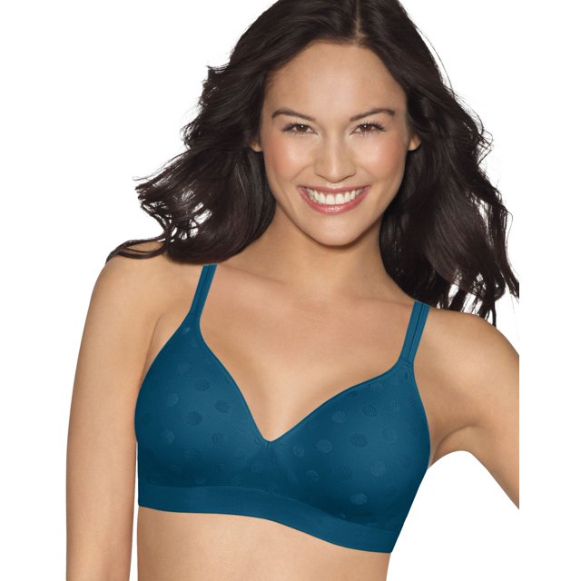 Hanes Womens ComfortFlex Fit Perfect Coverage Wirefree Bra - Best-Seller, XL