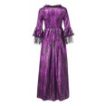 thumbnail image 4 of UPPADA Costumes Gothiques pour Femmes Robes Victoriennes à Manches Longues Robe Corset Grande Taille Robe Maxi Fluide Robe de Fête Robe Cocktail Robe de Mascarade à Lacets Jolies Robes de Bal Liquidation Vêtements pour Femmes, 4 of 6