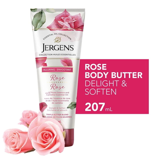 Jergens Alluring Rose Triple Butter Blend