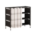 thumbnail image 2 of EGNMCR Shoe Rack for Closet Multi-layer Shoe Rack Dusts-proof Stackable Shoe Rack Storage Rack Sturdy Metal And Plastic Material Ideal For Closets Bedrooms Hallways Living Rooms Plastics shoe rack, 2 of 6