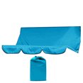 thumbnail image 1 of LCXmlly Auvent de Balançoire Imperméable Design à Volants Résistant aux UV Installation Simple Universel Protecteur Oxford Épaissi Auvent de Balançoire, 1 of 7