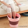 thumbnail image 4 of TIMIFIS Foldable Water Pail Folding Bucket, Car Wash, Telescopic Portable Foot Bucket Buckets, 4 of 7