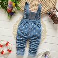 thumbnail image 2 of KIDSCOOL SPACE Baby 3D Bunny Cartoon Soft Cotton Knitted Jeans Overalls,2-3 Years, 2 of 6