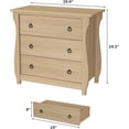 thumbnail image 2 of Commode à 3 Tiroirs, Coffre de Rangement en Bois de 29,3 Po de Hauteur pour Chambre, Salon et Entrée, 2 of 8
