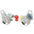 thumbnail image 2 of 69051-12340, Aluminum Alloy Direct Fit Door Lock Cylinder Set Driver Passenger Side Original Standard  For Cars, 2 of 8
