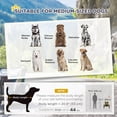 thumbnail image 4 of Aosom Remorque de Vélo pour Chien avec Attelage, Roues pour Chiens Moyens, Jaune, 4 of 10