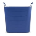 thumbnail image 3 of Life Story 25 Liter 6.6 Gallon Durable Plastic Storage Tote, Blue (12 Pack), 3 of 6
