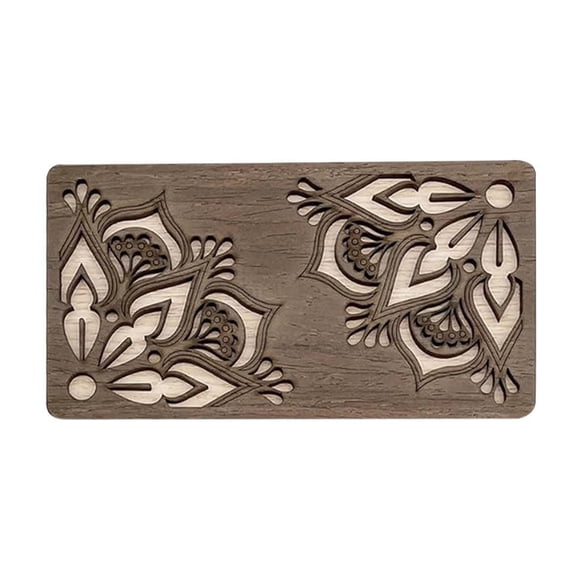 Binwennn Tiroir sous le Lit avec Roues Rangement Empilable avec Couvercles Plateau de Tri de Perles en Bois Rangement Organisateur d'Artisanat Fait Main pour Fabrication de Bijoux Rangement d'Accessoires Bricolage