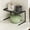 Black, variant on Dvkptbk Kitchen Cabinet Shelves Counter Storage Rack Kitchen Spice Rack Bathroom Bedroom Desk Space Saving Stackable Countertop Shelf Storage Rack Organization and Storage