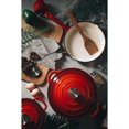 thumbnail image 3 of Hamilton Beach 5.5 Quart Cast Iron Dutch Oven, Red, 3 of 4