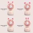 thumbnail image 1 of Yhmxh Fan-Desk Fan Portable Fan Box Fan Mini Fan Cute Pet Ears Mini Fan USB Charging Desktop Mini Fan Portable Desktop Mini Fan Mini Fans, 1 of 1