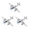 thumbnail image 3 of Baohd 1/2/3 Authentic Aircraft Assembly Model Kit 1 48 Scale Collectors Silver 3PCS, 3 of 6