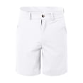 thumbnail image 4 of Men's Casual Shorts 7 Inch Shorts Stretch Dress Work Shorts For Men With 4 Pockets Lightweight, 4 of 5