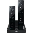 thumbnail image 2 of CTA Digital Wii Remote Dual Charge Station with 2 Rechargeable Batteries (Black), 2 of 4