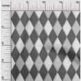 thumbnail image 2 of oneOone Polyester Spandex Medium Gray Fabric Argyle Sewing Craft Projects Fabric Prints By Yard 56 Inch Wide, 2 of 4
