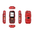thumbnail image 1 of YYV Senior Phone Basic Three Elderly Mobile Phone Simple Interface Mobile Unicom Version Large Buttons SOS Emergency Hands Free Reliable Communication Easy Use For Seniors Mobile Phone, 1 of 4