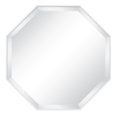 thumbnail image 2 of Kate and Laurel Rhodes Modern Octagon Wall Mirror, White 25x25 Inches, 2 of 5