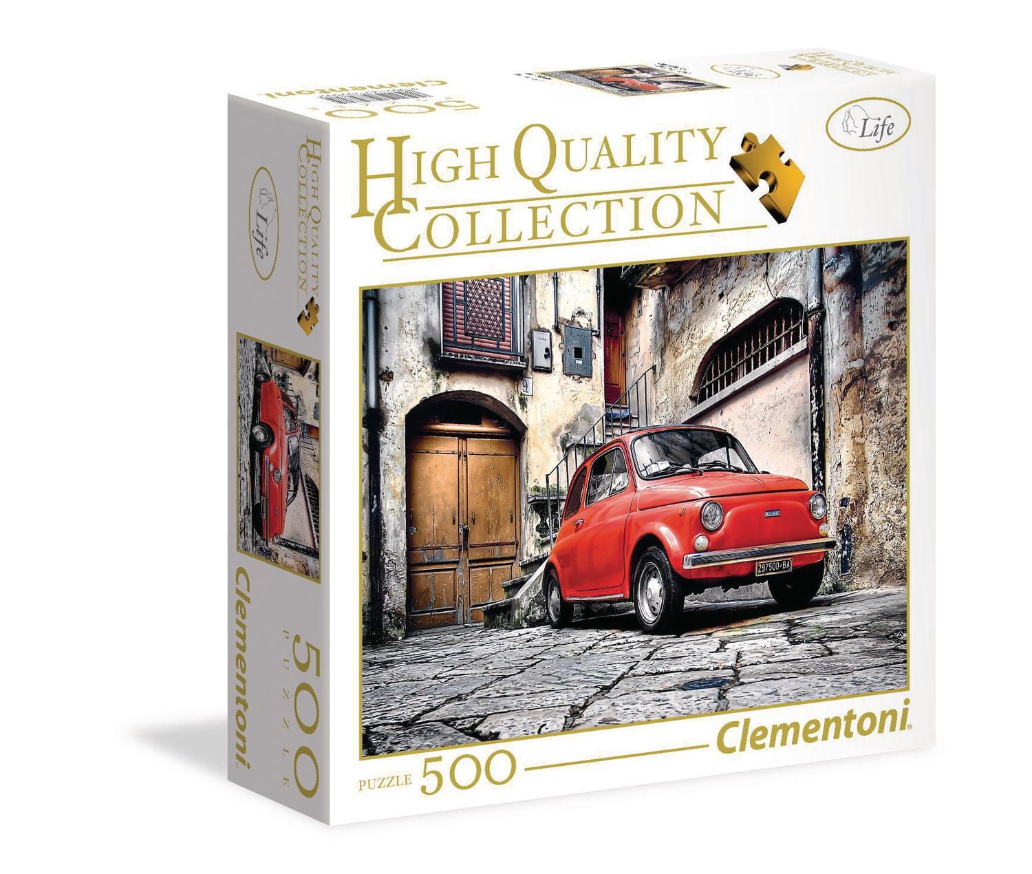 Clementoni Fiat 500, puzzle 500 pièces