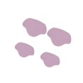thumbnail image 4 of thinsony Semelles de Talon pour Réparation de Talon pour Hommes & Femmes Talons Hauts Rose, 4 of 9