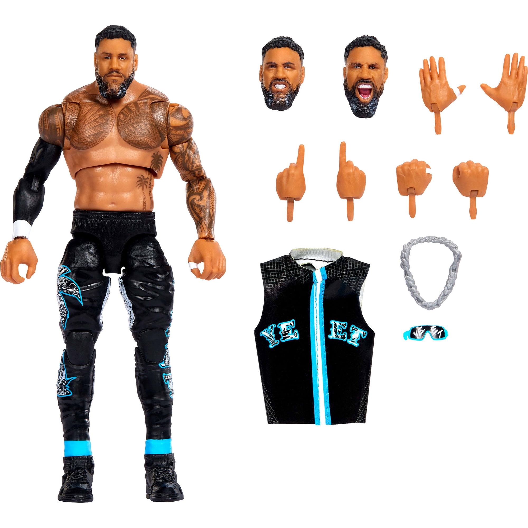 WWE Mattel Elite Ultimate Jey Uso ジェイウソー WWE Ultimate Jey Uso Action Figure - Walmart.ca