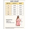 thumbnail image 4 of Women‘s Summer Off Shoulder Dress Pleated Flowy Neck Belt Printed Dress, 4 of 4