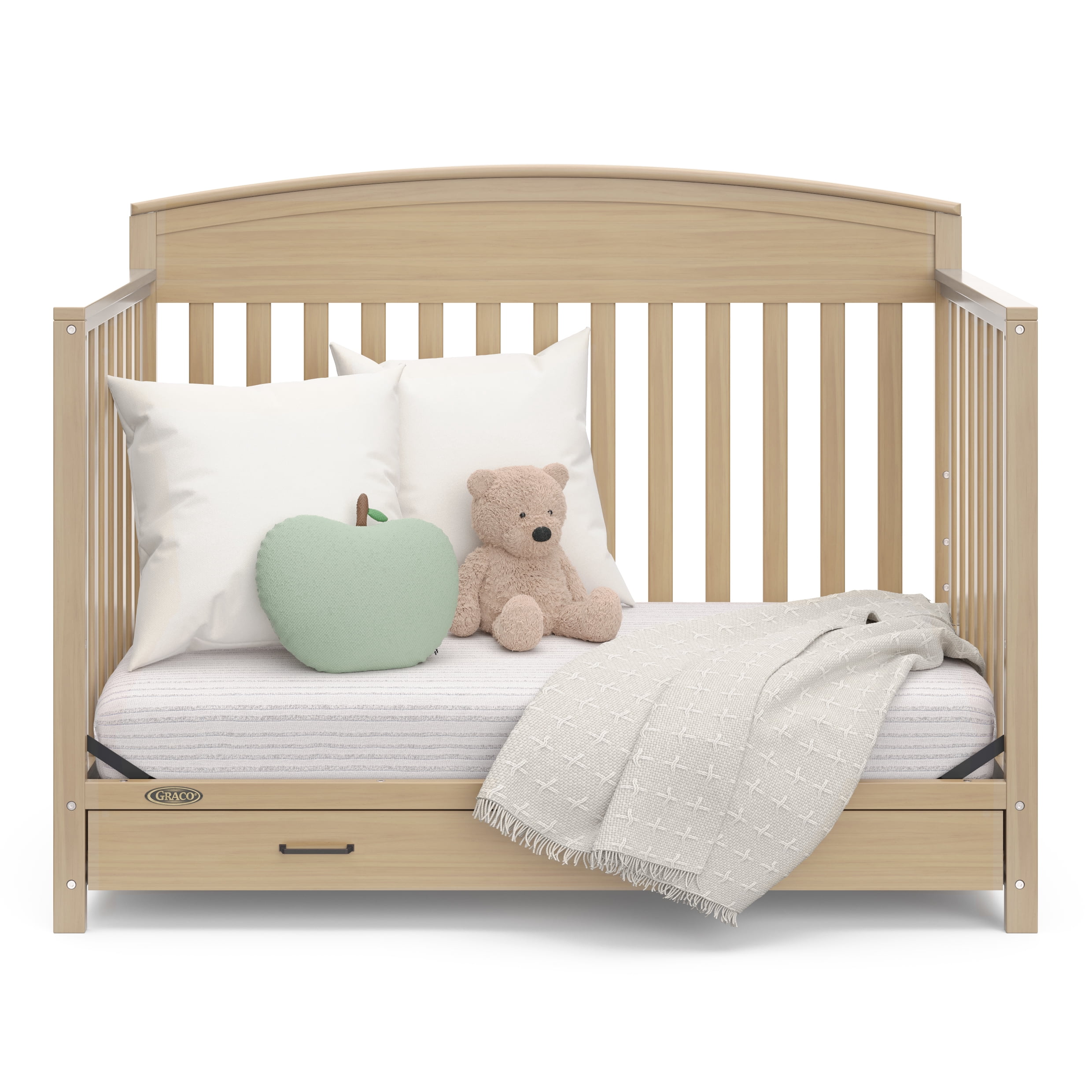 Lit de Bébé avec Tiroir Benton de Graco, Bois flotté
