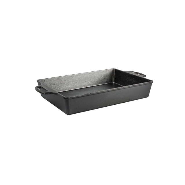 Lodge 9 x 13 Inch Seasoned Cast Iron Casserole