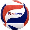 thumbnail image 4 of Molten FLISTATEC Volleyball - Volleyball Officiel des États-Unis Volleyball, Rouge/blanc/bleu, 4 of 4