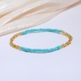 thumbnail image 4 of ziyahi Rice Bead Ankle Bracelet Unique Colour-fast Ankles Chains Exquisite Handmade Multi-purpose Chic Girls Anklets Feet Decor 32, 4 of 7