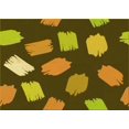 thumbnail image 1 of Ahgly Company Machine Washable Indoor Rectangle Transitional Brown Area Rugs, 7' x 10', 1 of 7