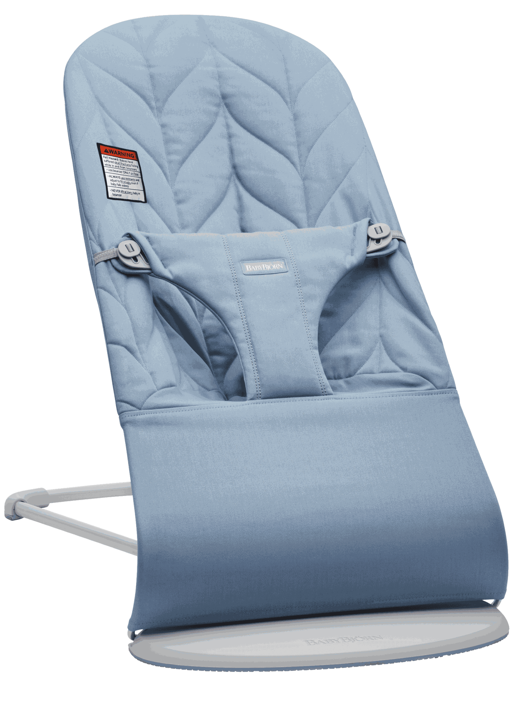 BabyBjorn Bouncer Bliss, Tissé, Courtepointe Pétale, Bleu