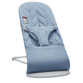 thumbnail image 1 of BabyBjorn Bouncer Bliss, Tissé, Courtepointe Pétale, Bleu, 1 of 4