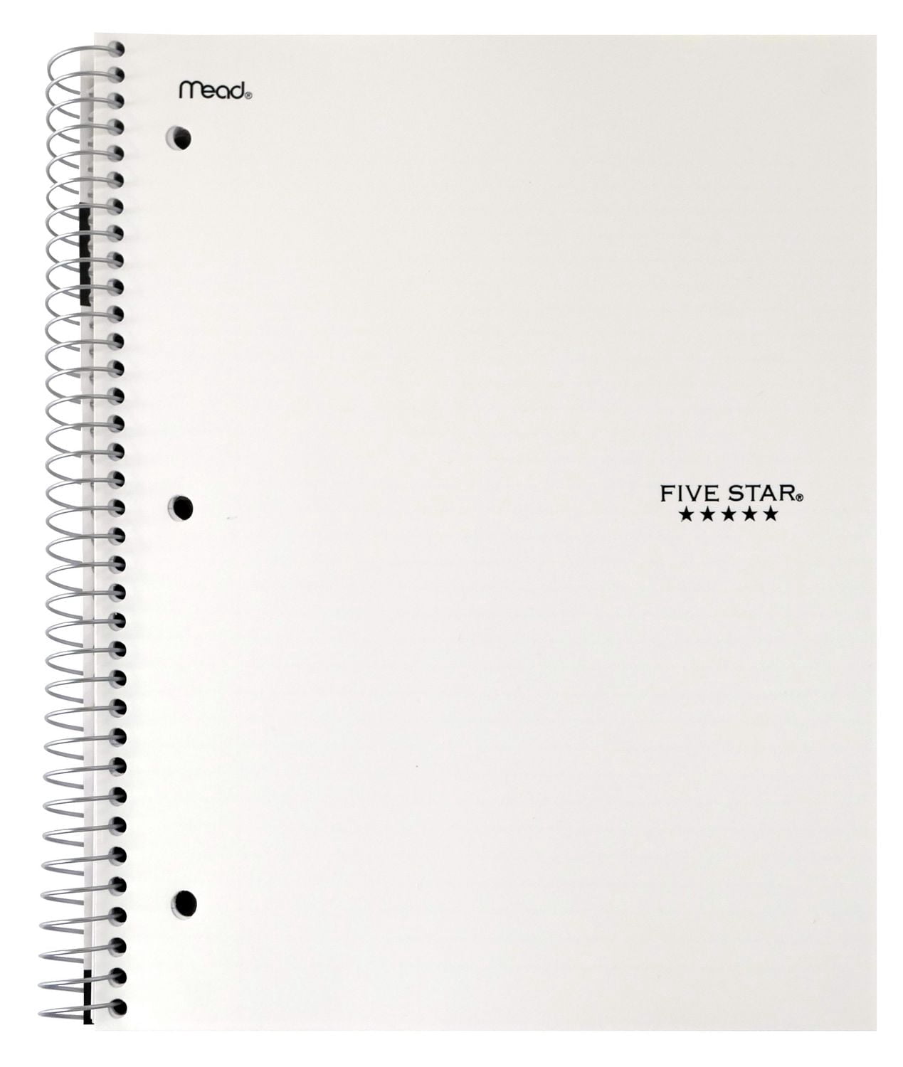 Five Star 1 Subject 200 Page Notebook