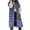 Blue, variant on IROINID Women's Winter Warm Mid-Long Coat Solid Color Zip Up Parka Long Sleeve Outwear, Red